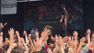 Secrets - "Waste Away" (Denver, CO Warped Tour - 07/31/16) LIVE HD