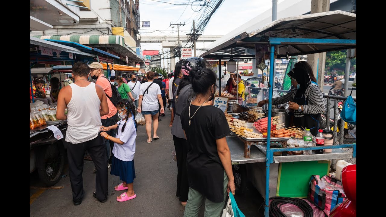 [4K] Unveiling the hidden treasures of Soi Srinagarindara 26 around Iam Sombat Market
