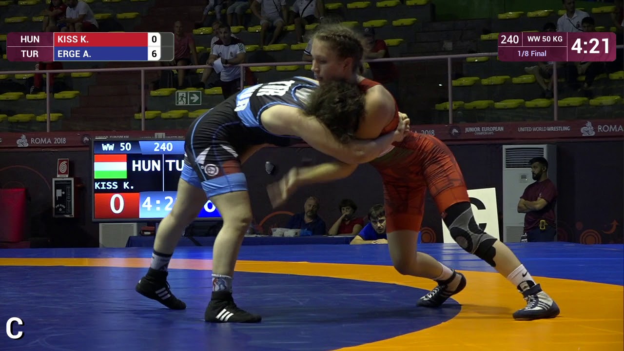 1/8 WW - 50 kg: K. KISS (HUN) v. A. ERGE (TUR)