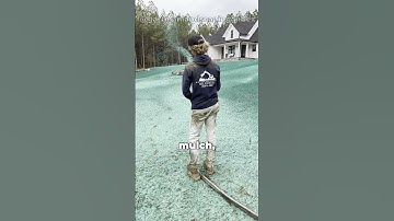 Dit is hydroseeding!