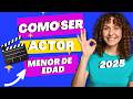 Ref:dRyWwEdmK7Q �quieres ser actor antes de los 18  esto es lo que nadie te cuenta