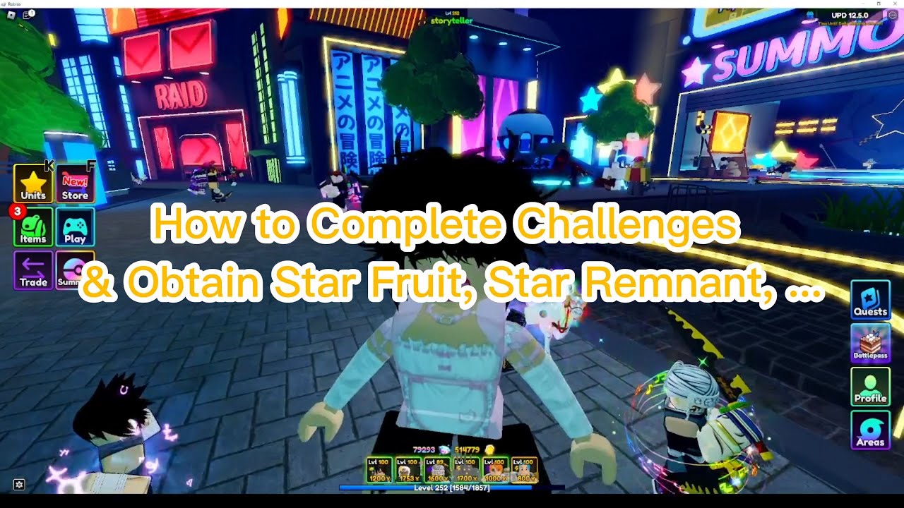 Every possible way to get STAR REMNANT in anime adventure#roblox