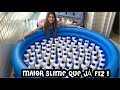 FIZ A MAIOR SLIME DO BRASIL COM MUITA QUALIDADE !!! POR SOFIASFURLANI