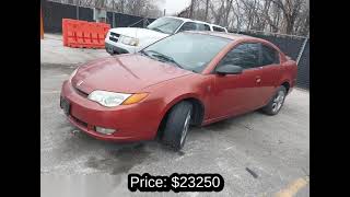 VIN: 1G8AV12F13Z193301 - 2003 Saturn Ion- Level 3