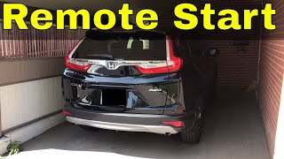 How To Use Remote Start On A 2017 Honda CRV