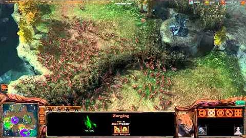 Ant Mill - Zergling Simulation (Version 2)