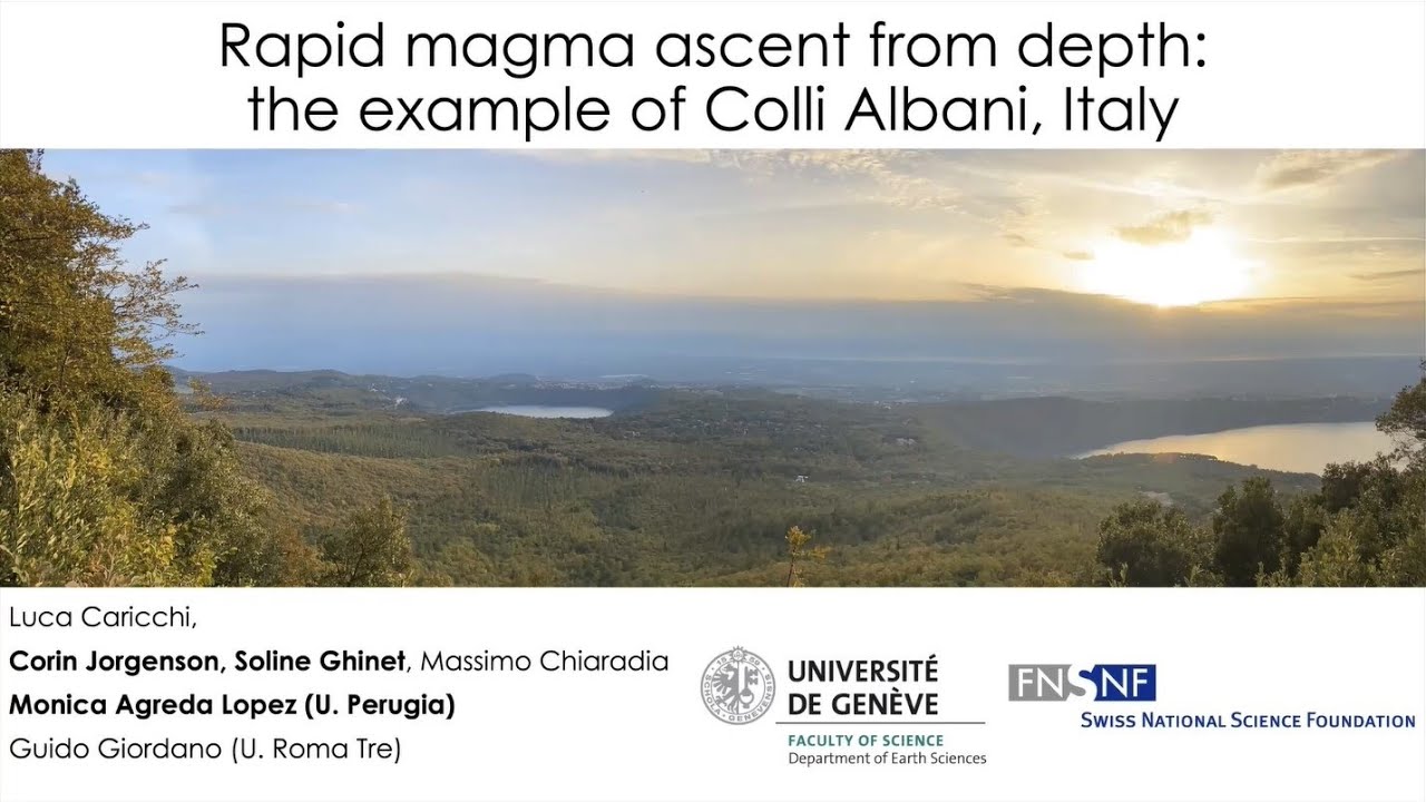 Rapid magma ascent from depth: the example of Colli Albani, Italy - Luca Caricchi