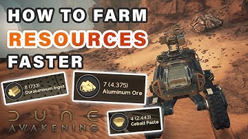 How to Farm Resources Fast | Aluminum & More ► Dune: Awakening