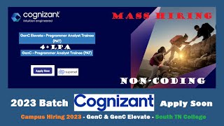 Cognizant Off Campus Hiring - 2020202120222023 Recruitment Freshers Cts Job Info Tamilan