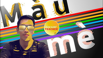 Learn Vietnamese - How to say COLORS in Vietnamese