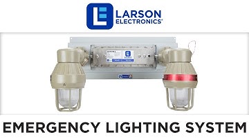 Class I, Div. I & II Emergency Lighting System - 90 Minutes - Explosion Proof Bug Eyes - 120/277V