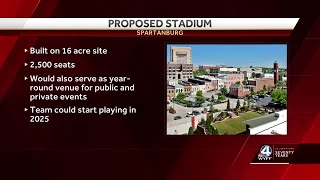 Proposed baseball stadium in Spartanburg