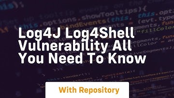 log4j log4shell vulnerability all you need to know