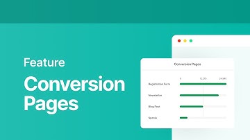 Track Actions & Goals with Conversion Pages (in 2 Mins)