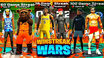 FIRST EVER DF WINSTREAK WARS ROYALE! Which DF member can BREAK the HIGHEST WIN-STREAK in NBA2K21?