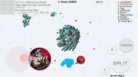 Taking over server in the last few seconds (Blob.io)