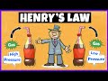 Understanding Henry's Law and Related Concepts