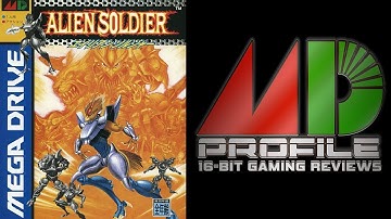 Alien Soldier Review (Mega Drive) + Tutorial Feat. Shock Dingo — MDP