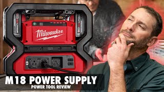 Milwaukee M18 Carry On Power Supply | 18V Jobsite Generator Review