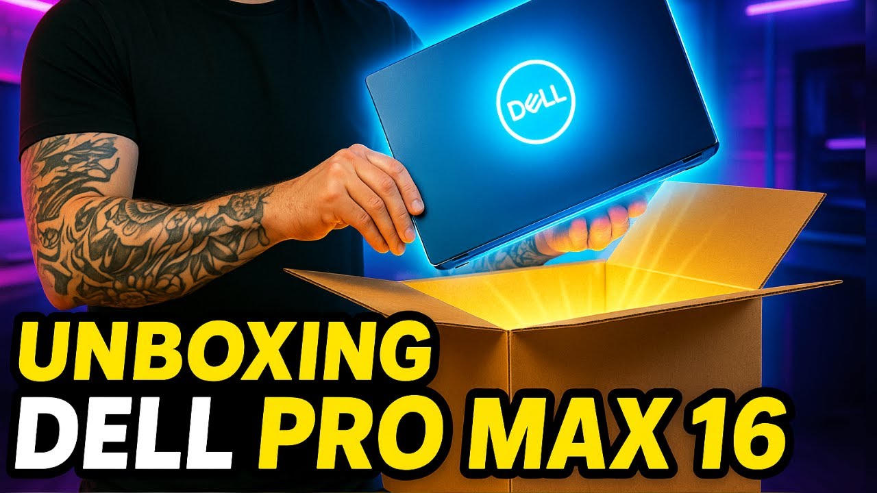 MAM TO PIERWSZY! 😱 Dell Pro Max 16 – UNBOXING - YouTube
