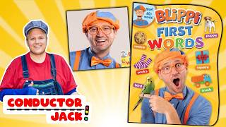 Blippi: First Words - Board Book with Pictures - Read Aloud for Children and Toddlers