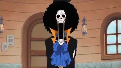Shakki shows her Panties to Brook