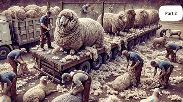 1 3 Billion Sheep Are Being Transported And Processed This Way   Sheep Farming Documentary Part 2