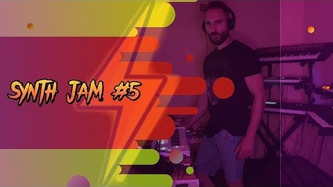 Synth Jam #5 #synth #synthwave #synths #dawless #synthpop #korgwavestate #moog #behringer #roland