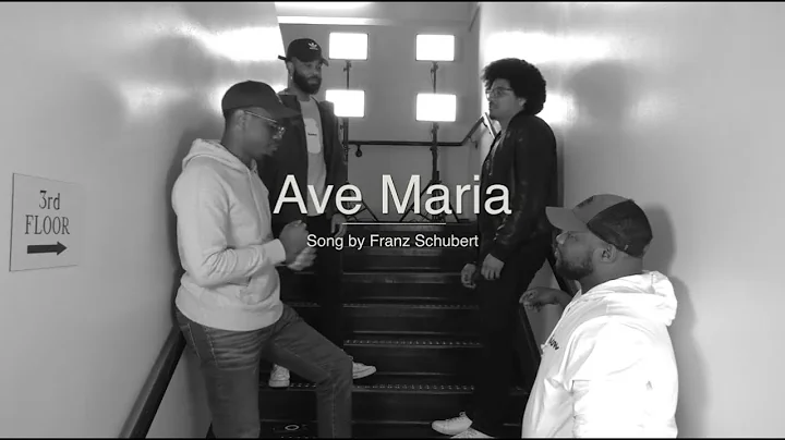 "Ave Maria" sung in an INCREDIBLE sounding stairwell