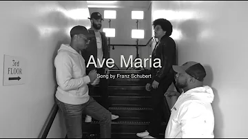 "Ave Maria" sung in an INCREDIBLE sounding stairwell…