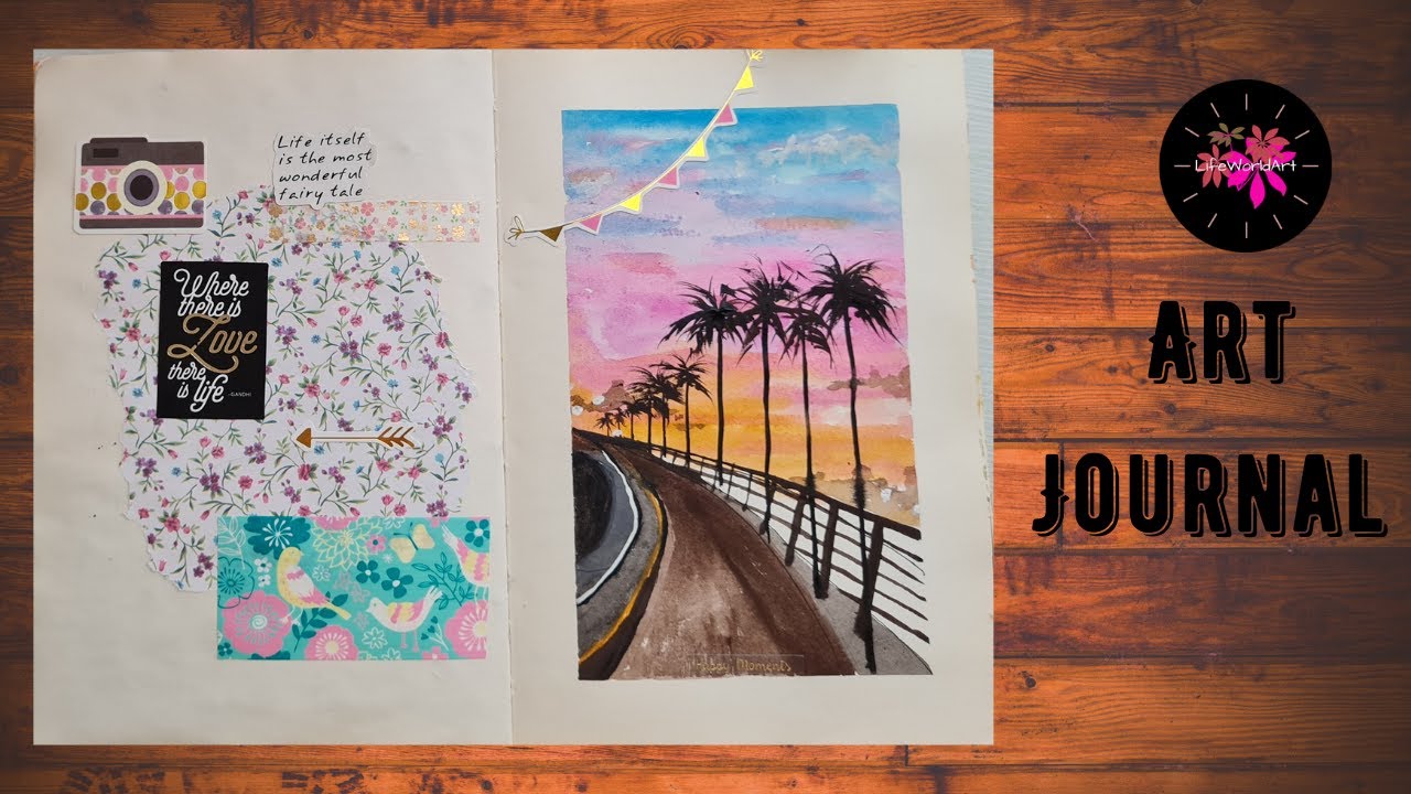 Art journal 12 Art Journaling Using Watercolor Paint Art Journal