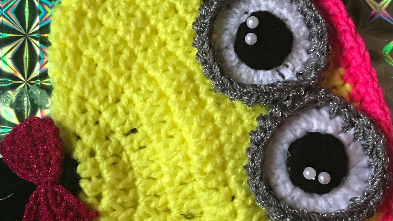 gorro minion – Paso a Paso Crochet