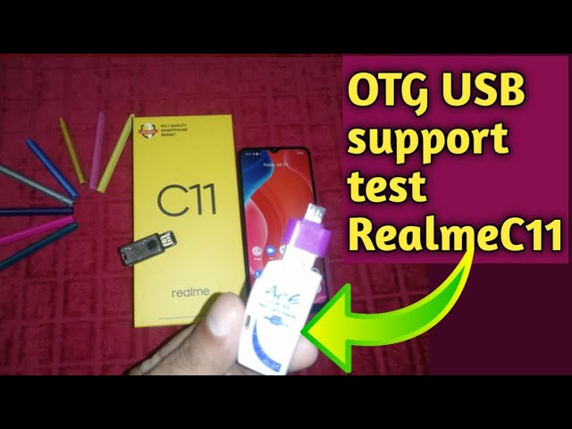 OTG support test in Realme C11 | How to use OTG support in Realme c11mobile  | Blogsanjeev Technical
