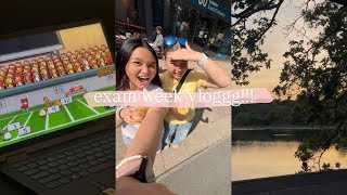 i vlogged a uni exam week | uni diaries ep. 5