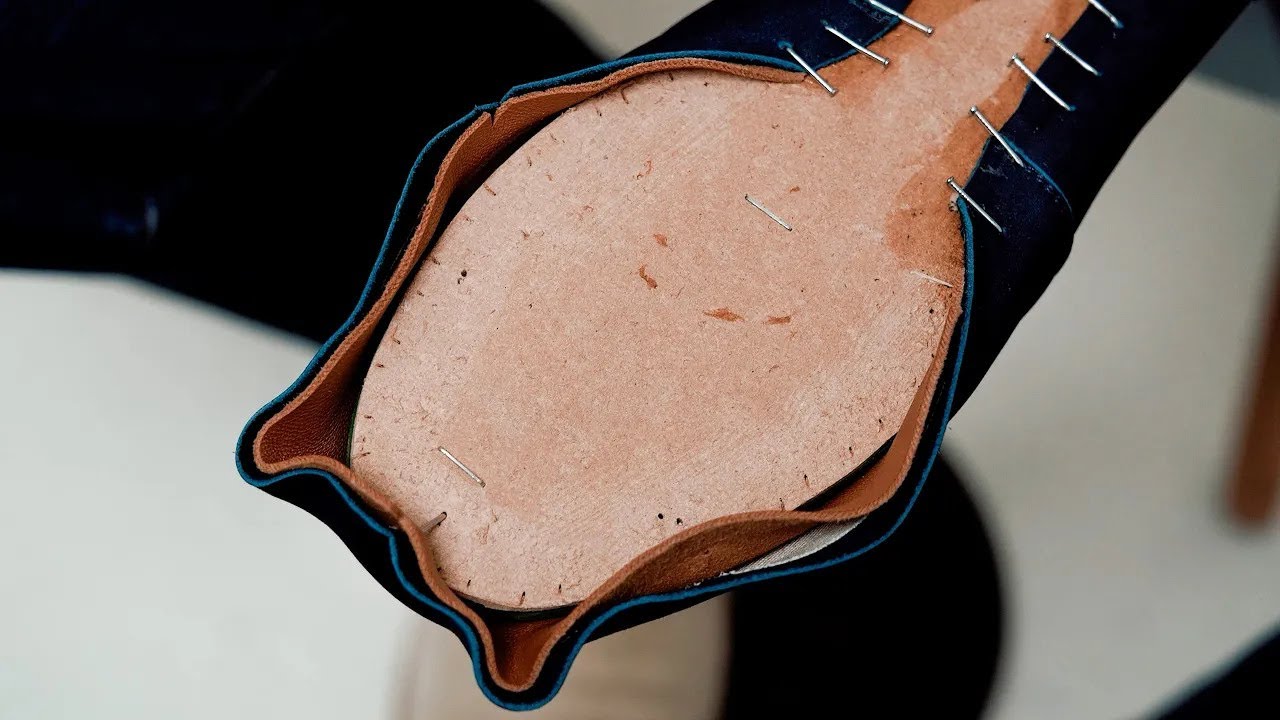 ЗАТЯЖКА заготовки на КОЛОДКУ |КРОССОВКИ | УРОК 11 | РУЧНОЕ изготовление ...