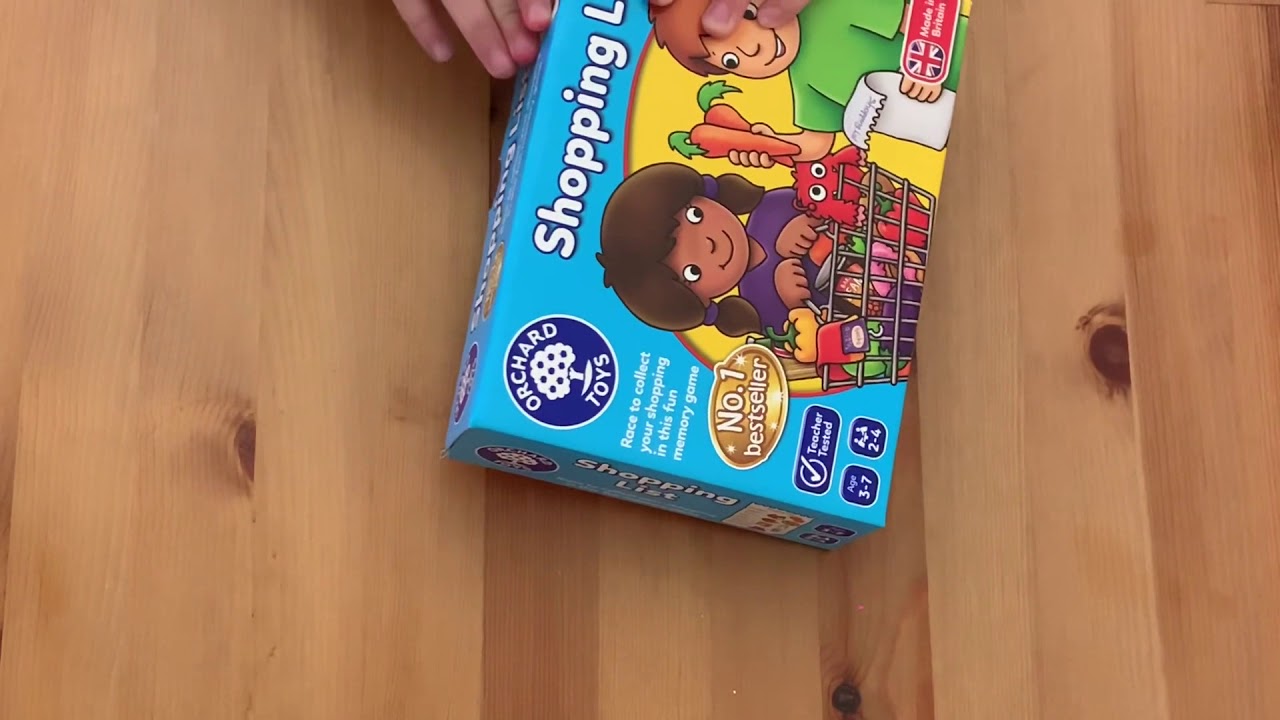 Shopping List by Orchard Toys YouTube
