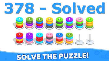 Color Hoop Stack - Level 378