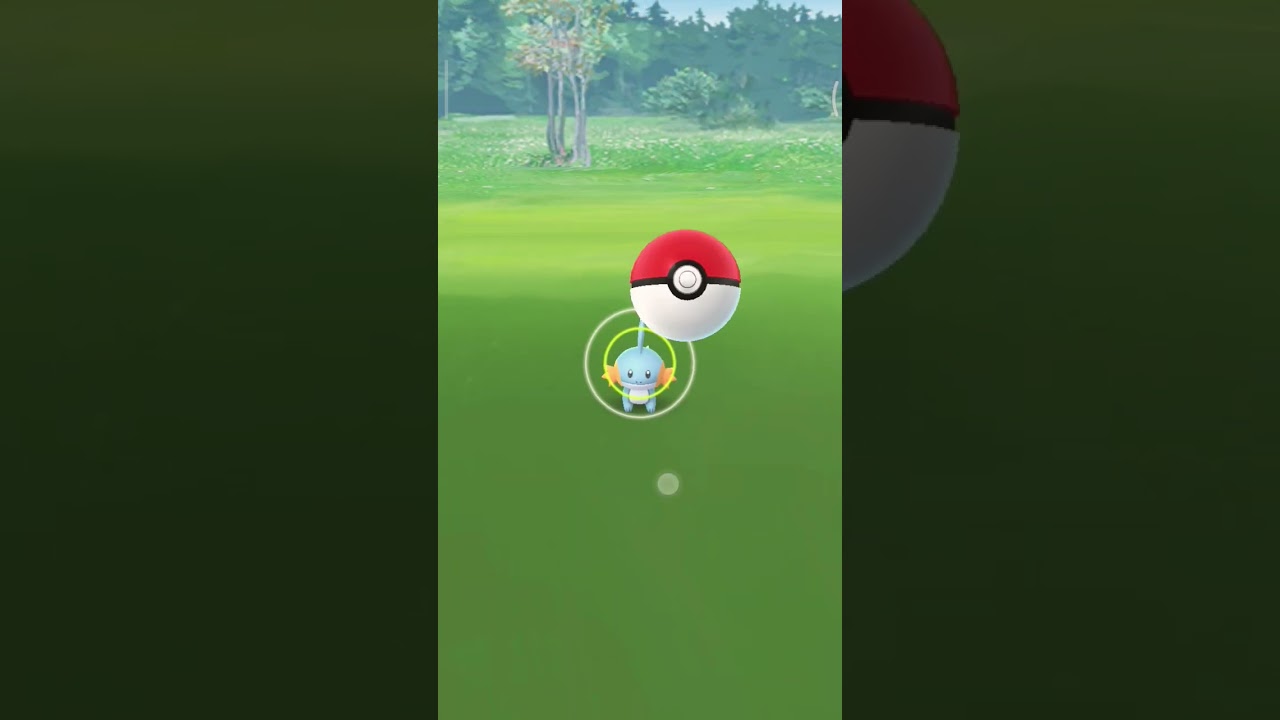 CAUGHT A MY FIRST WATER TYPE POKEMON MUDKIP!!! | POKEMON GO 
