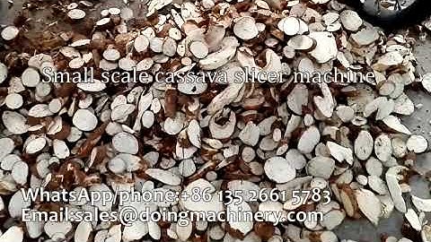Different type cassava slicing machine for making cassava chips
