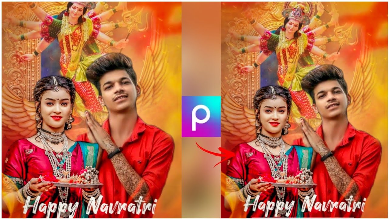 durga puja photo editing 2021 |navratri photo editing |durga puja status editing||