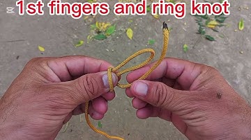 The "perfection "loop (quack version).........(THIS KNOTS IS AMAZING)💪👍👈👌❤️