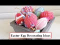 DIY Easter Egg Decorating Using Yarn | EASY PROJECT