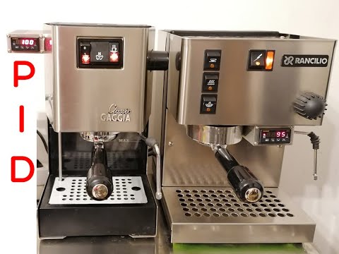 Rancilio Silvia Auber PID vs Gaggia Classic Auber PID v.2