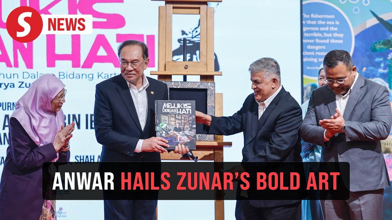 Anwar praises cartoonist Zunar for his tenacity despite challenges ...