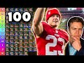Top 100 2025 Fantasy Football Top 100 Rankings & Tiers 🏆
