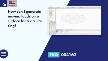 FAQ 004162 | How can I generate moving loads on a surface for a circular ring?