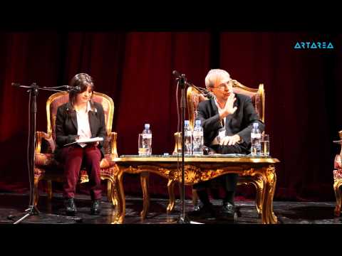 ორჰან ფამუქის შეხვედრა მკითხველთან რუსთაველის თეატრში