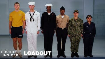 Every Uniform In A Navy Sailor