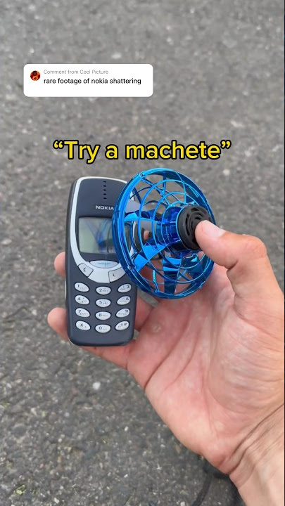 Nokia 3310 vs Ravvisa Spinner⚔️