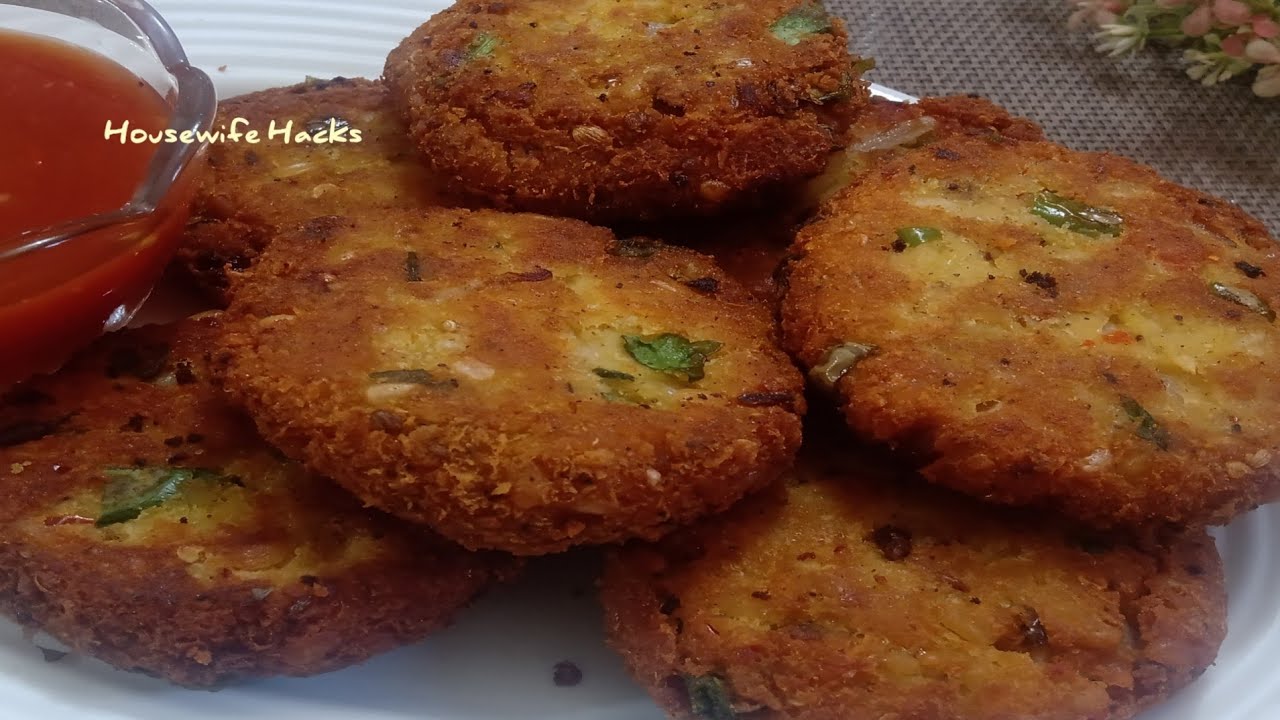 Moong Dal Kabab || Moong Dal Cutlets by Housewife Hacks